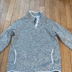 GRAY PULLOVER JACKET